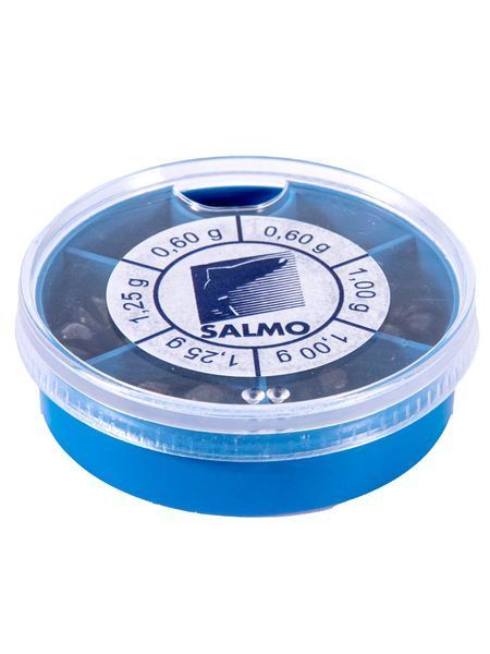 Грузило розрізне (набір) Salmo ДРОБИНКА KP 50г (2х0,6/2х1/2х1,25г) 1007-KP50 фото