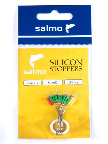 Стопор силіконовий Salmo S / 0,1-0,2мм *30 904-003S фото