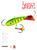 Балансир Lucky John CLASSIC 6 с тр. 60мм/36RT блистер 81601-36RT фото