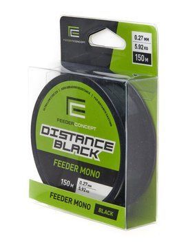 Жилка моно. Feeder Concept DISTANCE BLACK 150/027 *5 FC4001-027 фото