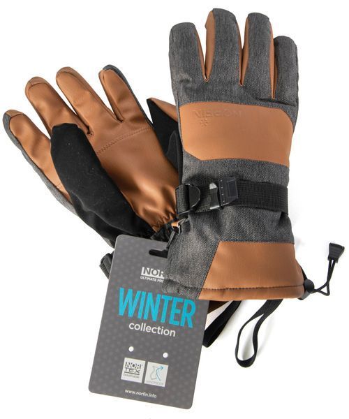Рукавички Norfin LEGEND (100 % PL,штучна шкіра, windstop) р.XL 703085-04XL фото