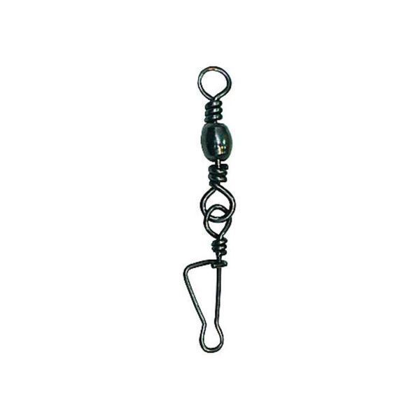 Вертлюжок с застежкой Lucky John Barrel Swivel Italian 1 005 7шт (5051-005) 5051-005 фото