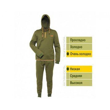 Термобілизна фліс. Norfin HUNTING COSY LINE (2-й шар) S 732001-S фото