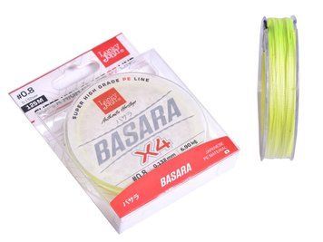 Жилка плетена Lucky John BASARA Light Green Х4 PE 125/0,132(#0,8) (інд.уп/ *10) LJ4102-013 фото