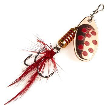 Блесна вращ. Lucky John SPIN X ROUND 02 5,0г CS LJSR02-CR фото