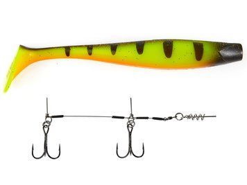 Виброхвост LJ 3D BBS Series KUBIRA SWIM SHAD 9,0in (22,86)/PG14 1шт.+Stinger L 140433SET-PG14 фото