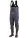 Полукомбинезон заброд. Norfin SHADOW NEOPRENE BOOTFOOT р.42-M с сапогами резина 83500-42-M фото 1
