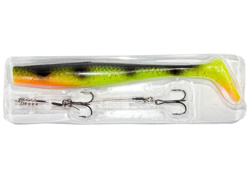 Виброхвост LJ 3D BBS Series KUBIRA SWIM SHAD 9,0in (22,86)/PG14 1шт.+Stinger L 140433SET-PG14 фото