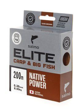 Жилка моно. Salmo Elite CARP & BIG FISH 200/030 (інд.уп/) 4120-030 фото