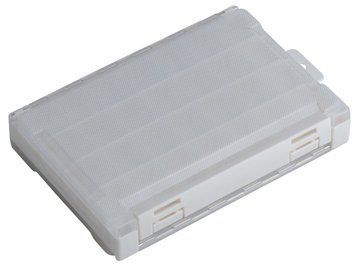 Коробка пластик. двостороння Meiho RUNGUN CASE 1010W (білий напівпрозор.) 17,5 х 10,5 х 3,8см RUN-GUN-CASE-W фото