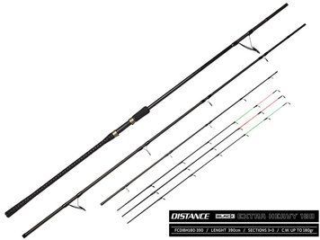 Удилище фидер. Feeder Concept Distance BLACK EXTRA HEAVY 180 3.90 FCDIBH180-390 фото
