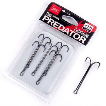Гачки-двійники Lucky John PREDATOR сер.LJH122 розм.001 5шт. LJH122-001 фото