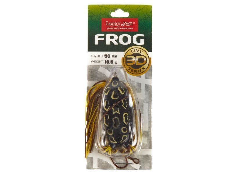 Приманка-жаба гумова поверхня незачеп. FROG LJ Pro Series 2" /g / 004 *6 140400-004 фото