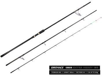 Удилище фидерное Feeder Concept Distance BLACK EXTRA HEAVY 150 3.60 FCDIBH150-360 фото