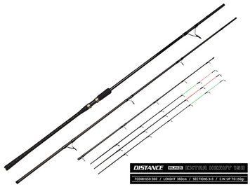 Удилище фидер. Feeder Concept Distance BLACK EXTRA HEAVY 150 3.60 FCDIBH150-360 фото