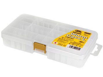 Коробка пластик. Meiho SFC WORM CASE L / 18,6 x 10,3 x 3,4см W-L фото