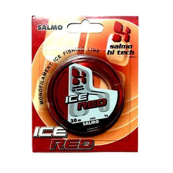 Жилка моно зимова Salmo HI-TECH ICE RED 0,12 / 30м (інд.уп/ *10) 4941-012 фото