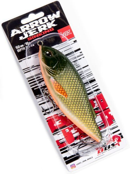 Воблер тонучий LJ BBS Original ARROW JERK S 015.00/024 LJO0515S-024 фото
