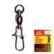 Вертлюжок с подшипником и с застежкой Lucky John Ball Bearing Swivel 002 (5009-002) 5009-002 фото 1