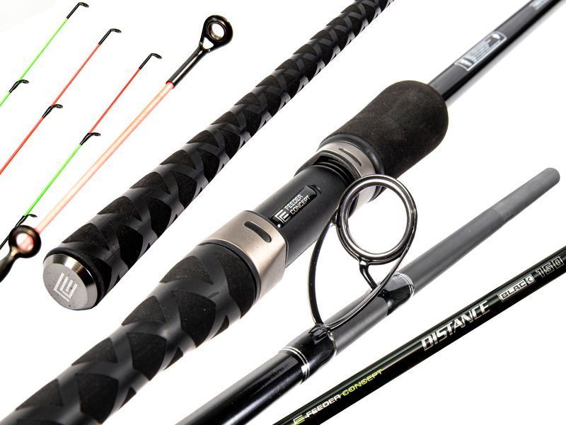 Вудилище фідер. Feeder Concept DISTANCE BLACK 150 150/4.50 (1х3oz;1x4oz;1x5oz) FCDIB150-450 фото
