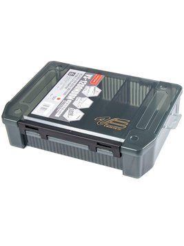 Коробка пластик. Meiho VERSUS VS-1200NDDM (чорний напівпрозорий) 25,5 х 19,0 х 6,0см VS-1200NDDM-B фото