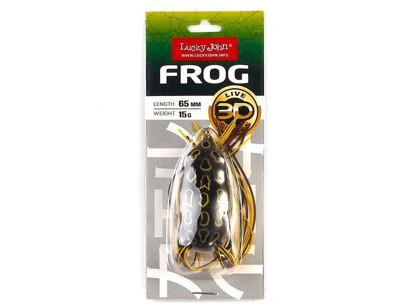 Приманка мягкая LJ 3D Series FROG 2.6in (06.50)/004 1шт. 140401-004 фото