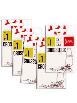 Застібки LJ Pro Series CROSSLOCK 001 5х10шт. набір LJP5110-001SET фото