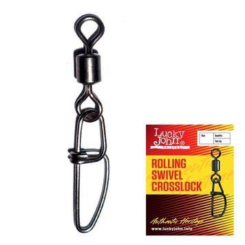 Застібка+вертлюг LJ ROLING SWIVEL CROSSLOCK 010 / *10 LJ5057-010 фото