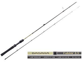 Спінінг Lucky John Basara FAKTOR 2.5 6'/1.83 LJBF-602ULMF фото