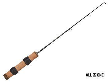Вудка зимова Lucky John C-Tech ALL-IN-1 PERCH 45 (графіт) 45см LJ116-01 фото