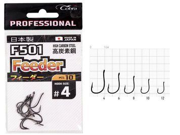 Гачок Cobra Pro FEEDER сер.F501-004 розм.004 F501-004 фото