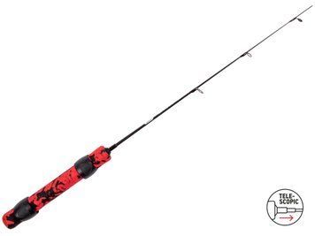 Вудка зимова телескоп Lucky John ICE JIG Light (стекл.) 50см LJ102-00 фото