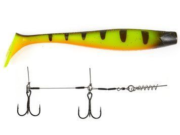 Виброхвост LJ 3D Series GIANT KUBIRA SWIM SHAD 10,3in (26,00)/PG14 1шт.+Stinger XL 140434SET-PG14 фото