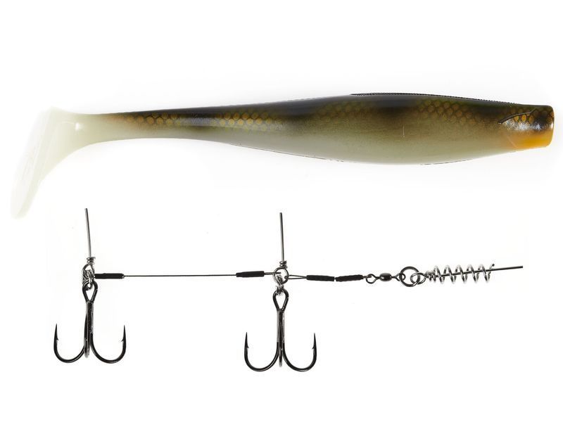 Віброхвіст LJ 3D Series GIANT KUBIRA SWIM SHAD 10,3in (26,00)/PG14 1шт.+Stinger XL 140434SET-PG14 фото
