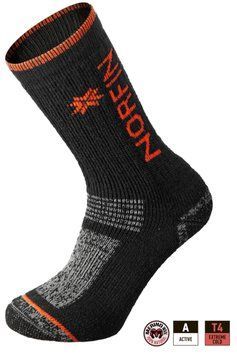Шкарпетки Norfin T4A ARCTIC MERINO CREW (38% вовна, 38% акрил, 20% Ny, 4% эласт) р.M(39-41) 304743-02M фото
