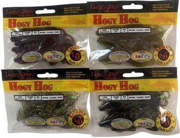 Набор Нимфа Lucky John Pro Hogy Hog 2.6" 4x5 шт. (S132-CA35-S21-S19-SB05) S132-CA35-S21-S19-SB05 фото