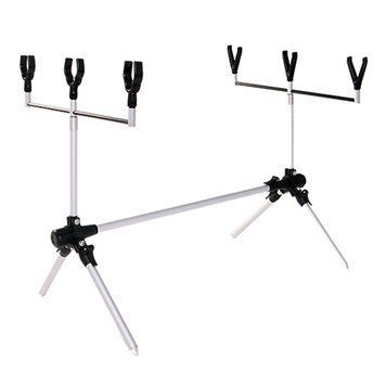 Підставка під 3 вудилища Salmo ROD-POD (дюраль полегшана, тканевий чохол) 707-403 фото