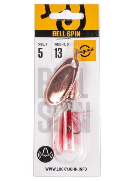 Блешня оберталка LJ BELL SPIN 05 13.0г / BRD LJBS05-BRD фото