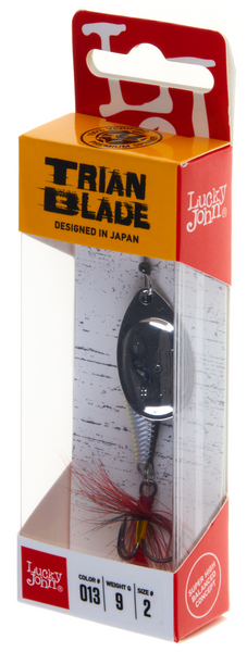 Блесна вращающаяся Lucky John TRIAN BLADE ROUND 09.0г 006 LJTBR9-006 фото