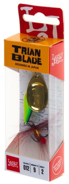 Блесна вращающаяся Lucky John TRIAN BLADE ROUND 09.0г 006 LJTBR9-006 фото