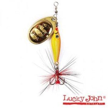 Вращающаяся блесна Lucky John TRIAN BLADE ROUND (LJTBR6) LJTBR6 фото