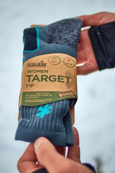 Шкарпетки жін. Norfin TARGET WOMEN T1P (70% акрил,20% поліест.,5% нейлон,5% еласт.) р.M(35-37) 303744-02M фото