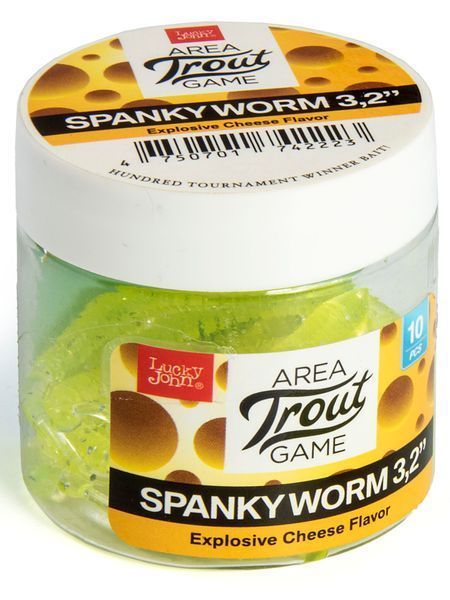 Слаг силікон. форелевий SPANKY WORM LJ Area Trout Series 3,2 "/ 026 *10 140161-026 фото
