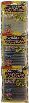 Набор Слаг Lucky John Pro Wiggler Worm 2.3" 3x9 шт. (S153-071-PA19-S13) S153-071-PA19-S13 фото
