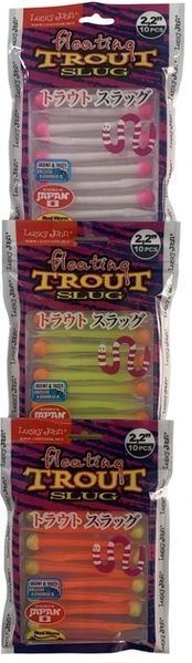 Набір Слаг силікон. плав. FLOATING TROUT SLUG LJ Pro Series 2,5 S156-L05-L06-L09 фото