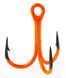 Крючки-тройники Lucky John Orange UV LJH201 разм.K01 5 шт. LJ20101-K010 фото 1