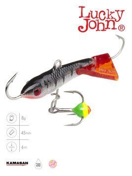 Балансир Lucky John CLASSIC 4.5 с тр. 50мм/12HRT блистер 81451-12HRT фото