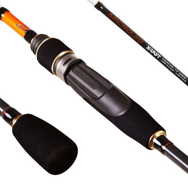 Вудилище спінінгове Salmo Kraft MICROJIG 0,6-6/2,02(6'8") KR2100-202 фото