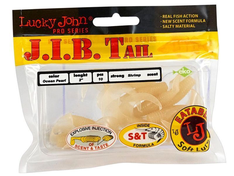 Твістер силікон. JIB TAIL LJ Pro Series 2 "/ 033 *10 140122-033 фото