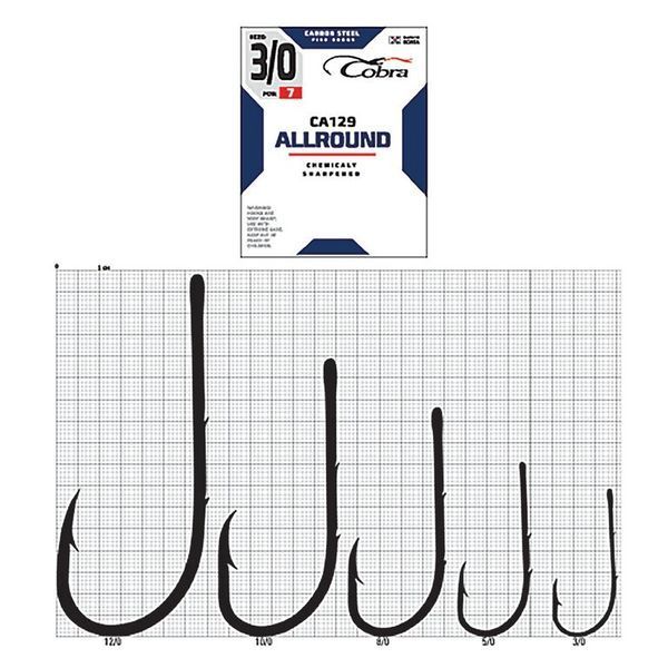 Гачок (C1101NSB) Cobra ALLROUND (сер.CA129/ K080) *3шт. CA129-K080 фото